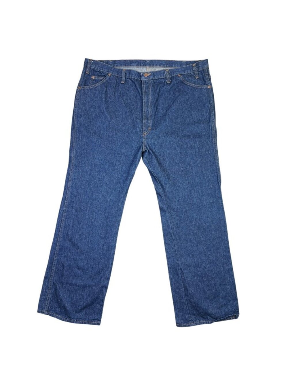 Vintage Dakota by Five Brother Jeans Mens 46x31 Straight Leg Blue Denim USA Made